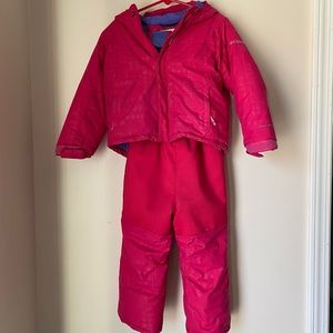 Columbia snow suit